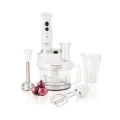 Arzum AR1004 Blender Seti, 800ml ve 1.5L Hazne, 1000W, Beyaz
